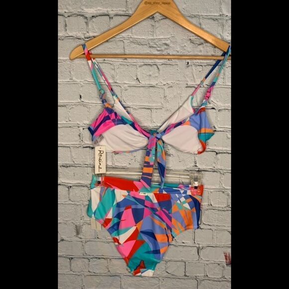 NWT Raisins Tropica 2 piece swimsuit. Small - Picture 8 of 9